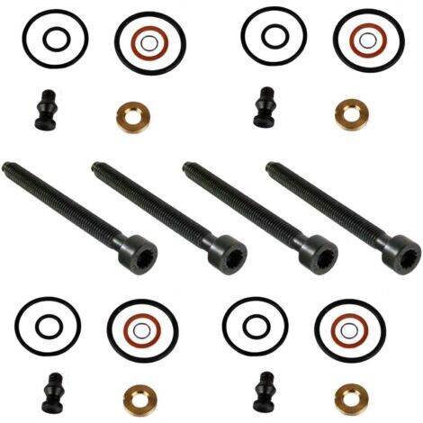 4x PUMP DÜSE DICHTUNGSSATZ + DEHNUNGSSCHRAUBEN REPSET maßgeschneidert für VW 1.9+2.0 TDi