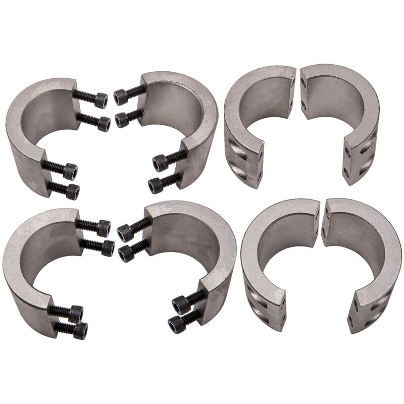 BFO - 4X 1.75' Steel Tube Clamps Bolt on / Clamp on Weldable Roll Cage Mounts hd