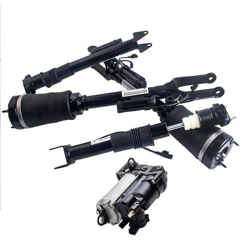 4x Sospensioni Ammortizzatori Struts + Compressore per Mercedes ML GL W164 X164