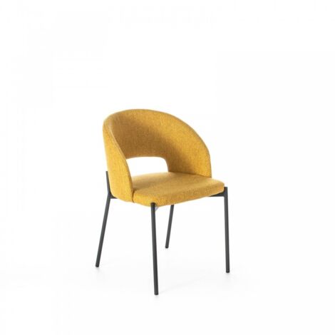 4x Stoffstuhl - Greta - 52cm x 55.5cm x 78.5cm