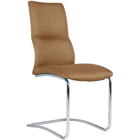 4x Stuhl in Taubengrauem Stoff 47x496h cm