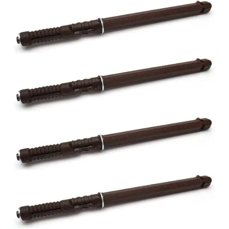 4x Support d'étagère caché invisible flottant marron capacité 15kg Console Fixation Murale Suspendue Tiroir Meuble Mur Dissimulé Décoration DIY, 10 x