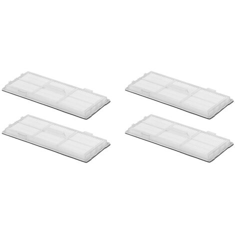 4x Trade-Shop HEPA-Filter Feinstaubfilter kompatibel mit Xiaomi Roborock S7 Plus, S7 maxV, S7 maxV Ultra, S7 maxV Plus, S7 Pro Ultra Saugroboter