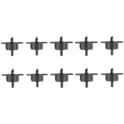 (4x3.6cm)Lot de 10 goutteur 4 litres / heure pour arrosage goutte à goutte