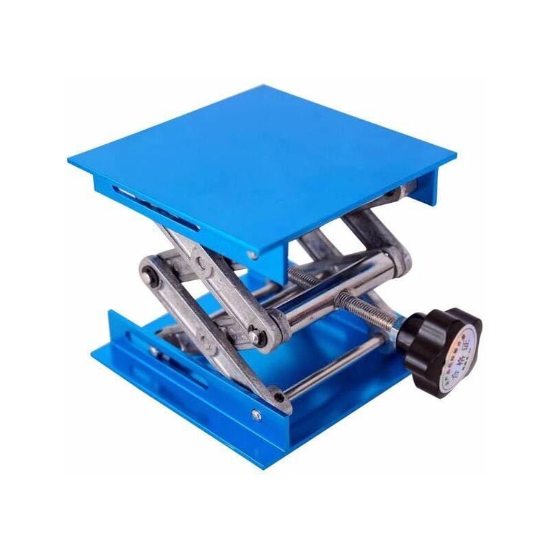 Start - 4x4 Charge Maximale 10kg Table élévatrice d'alumine de Laboratoire Crics de Laboratoire Crics pour Levage d'instruments Chimiques,(4INCH)