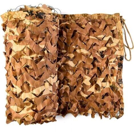 4x5m Camouflage Net Rectangular Shade Sail Military Camouflage Design Sunshade