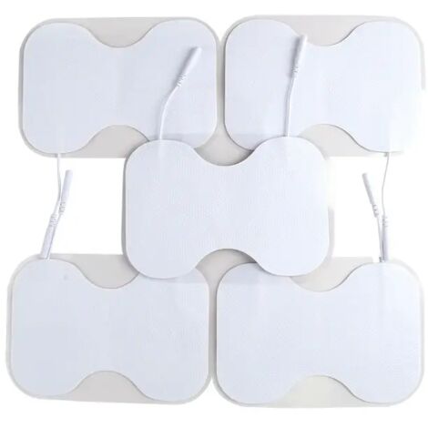 5/10 électrodes PTENS EMS pour massage de la taille, stimulateur nerveux et musculaire, appareil de physiothérapie et d'amincissement, prise 2 mm, Healthy Care05645-AquaForge