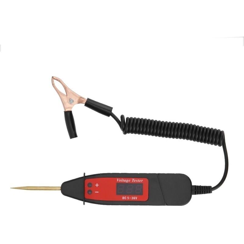 Image of 5-36V Kfz-Reparatur-Prüfstift, Digitalanzeige, Kfz-Spannungsprüfstift