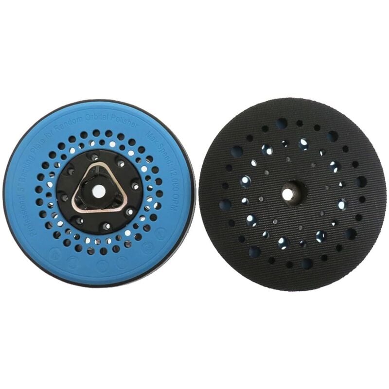 Image of 5" 49-Loch-Klett-Schleifpad, selbstklebende Polierscheibe für Schleifmaschine