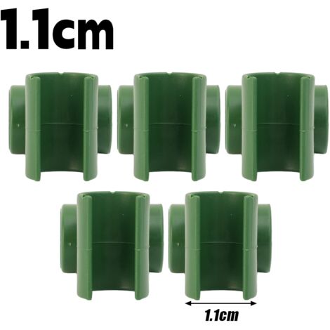 5/50 croix en plastique pour tuteurs de jardin, poteaux de fixation, attaches, barre de serrage, boucle réglable 8/11/16/2