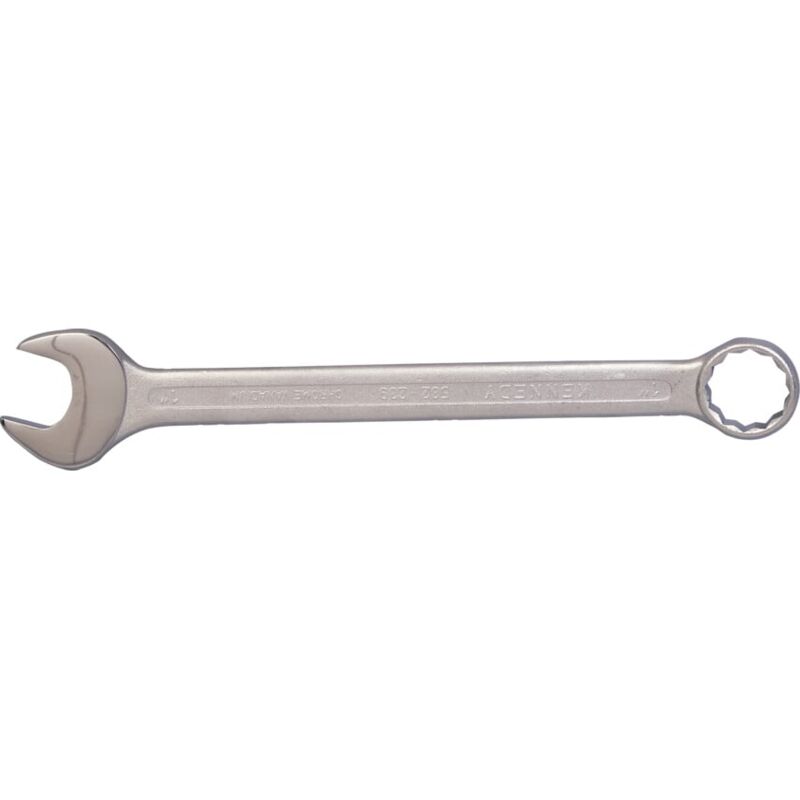 Imperial Combination Spanner, Drop Forged Carbon Steel, 2IN. - Kennedy