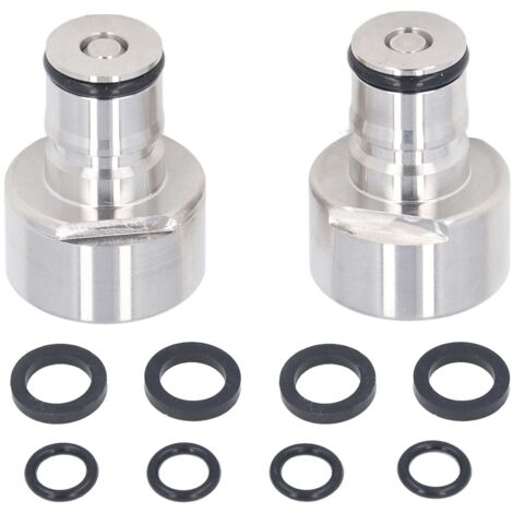 5/8FPT Edelstahl-Fassanschlussadapter, Schnellkupplungs-Umrüstsatz für Bierfässer der Typen A, D, S und G.