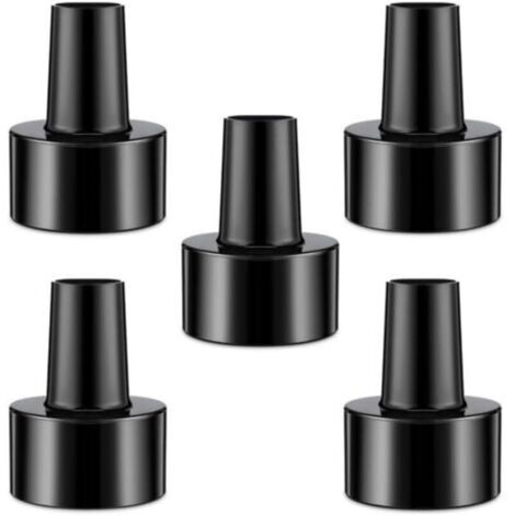 5 Adaptateurs de Tuyau D'Aspirateur Universels WS25011A de 2-1/2 Pouces à 1-1/4 Pouces, Adaptateur D'Aspirateur Sec et Humide, Adaptateur D'Aspirateur
