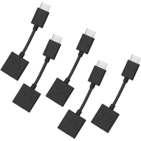 5 Adaptateurs HDMI Mâle-Femelle 4K 60Hz, Câbles d'Extension Haute Vitesse pour Télévision, Projecteur, Console de Jeu