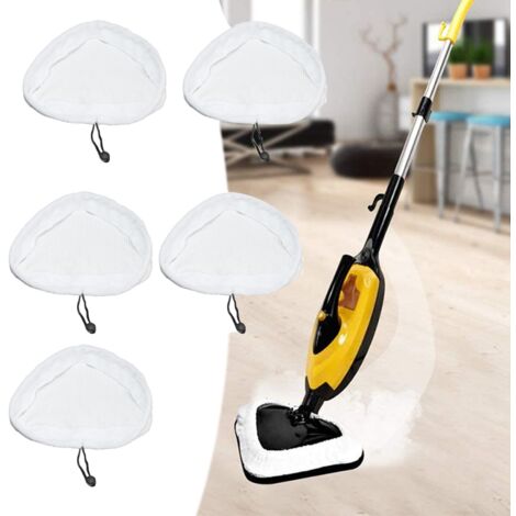 5 almohadillas de repuesto para hisopos de limpieza – Máxima absorción – Compatible con X5 H2O S302 S001 – Fibra de alto rendimiento de 250 g