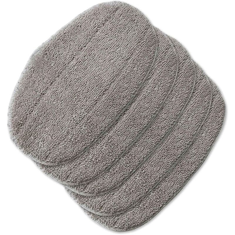 

Abcrital - 5 almohadillas de repuesto para limpiadores a vapor, cubierta de trapeador a vapor para una limpieza profunda
