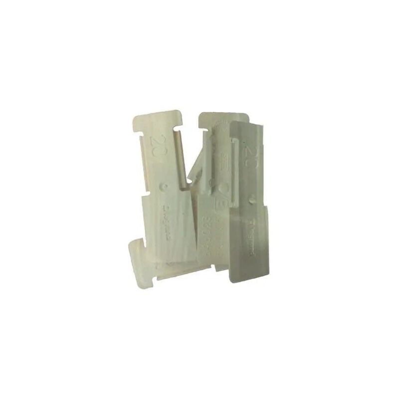 

5 ataduras de cable para moldear 20x12.5 mm