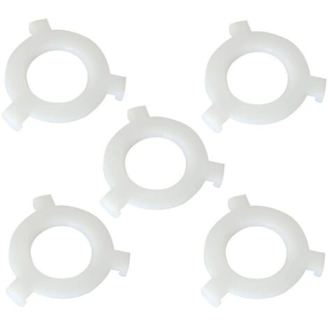 5 bagues de réduction pour abat-jour, adaptateur E27 vers E14, accessoires pour lampes