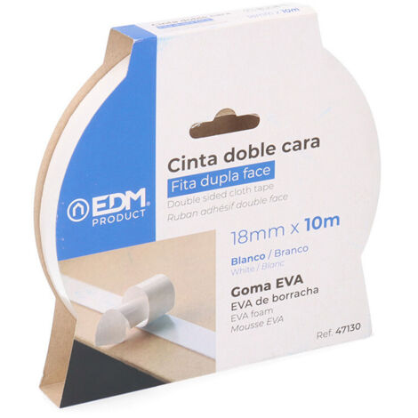 5 Bande Adhésive Double Face 10mx18mm Edm