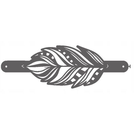 5 Bandeau décoratif, boucle de fixation pour rideaux, sélection de couleurs de plumes