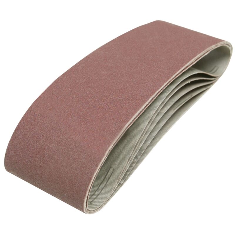 Bandes abrasives 75x533 Grain fin 120 Lot 5 625574