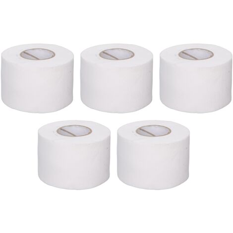 5 Bandes Papier Cou Jetables Souples pour Coiffure Salon de Beauté Barbier - Lot de 5