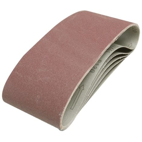 SILVERLINE Bandes abrasives, 100 x 610 mm, 5 pcs Grain 120