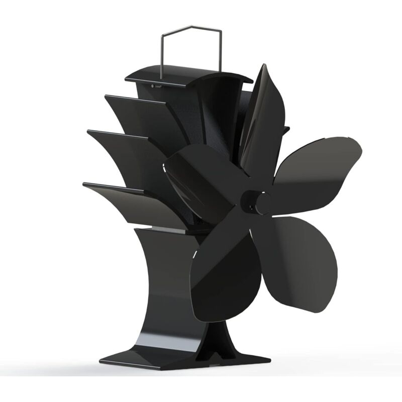 Image of 5-Blade Stove Fan with Heat Operation&hellip;