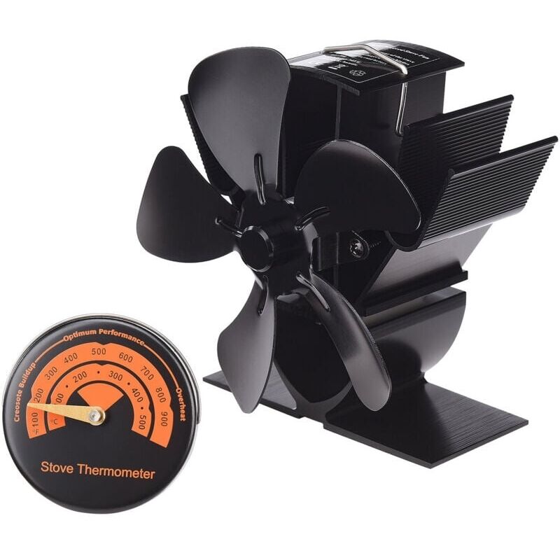 Image of 5-blade thermal power heating fan, mini&hellip;