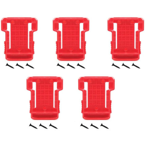 5 Blocs-piles Lithium Support de Batterie pour M18 B4, HB6, HB12, 48-11-1850 - Lot de 5