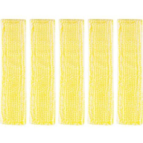 5 bonnettes microfibre Karcher WV2/WV5/WV6 - Réf. 2.633-129.0 - Pour lave-vitres