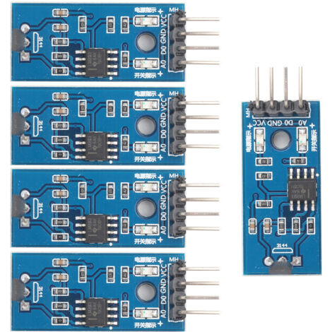 5 Capteurs Magnétiques 3144E pour Détection de Vitesse et Comptage - Module 3.3-5V