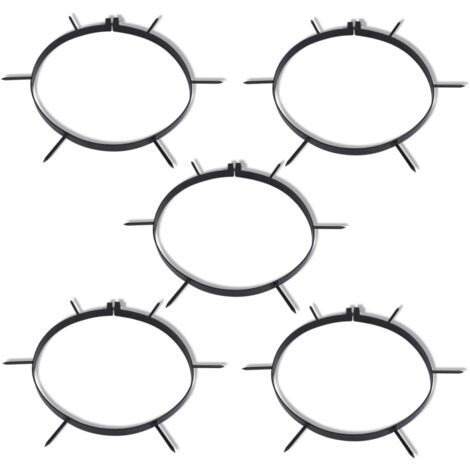 5 colliers aérateurs à pointes diamètre 30 cm
