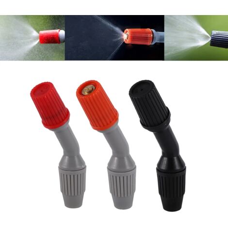 (5 cônes rouges) Buse de pulvérisation réglable pour arrosage automatique de jardin, pièce de rechange pour lance de pulvérisation