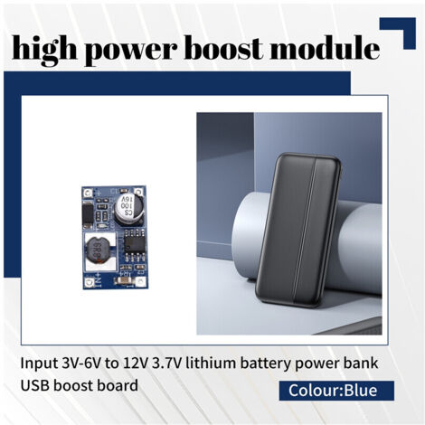 5 convertisseurs module élévateur USB 8W 3V-6V vers 12V 3A pour batterie lithium 3.7V