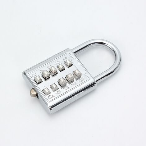 Master Lock Stainless Steel Fixed Dial Combination 38mm Mechanical Dial Padlock 