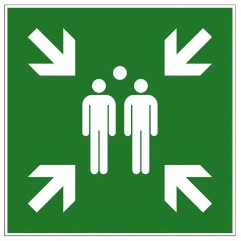 5 Disque Signalisation D300 402sortie De Secours D28