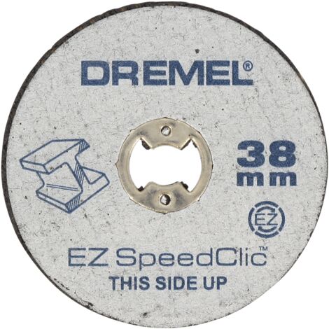 5 disques à tronçonner le plastique Speedclic Dremel SC476