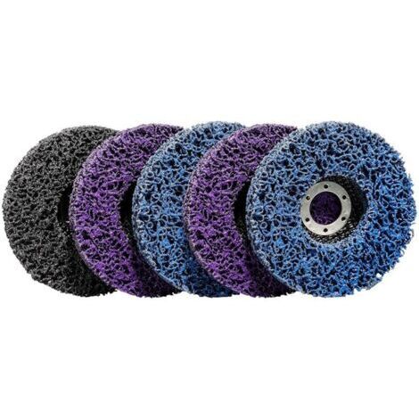 5 Disques de Nettoyage CSD 115 mm Pour Meuleuse d'angle En Nylon Pour éliminer la Rouille les Soudures Éliminer la Peinture la Rouille et l'oxydation