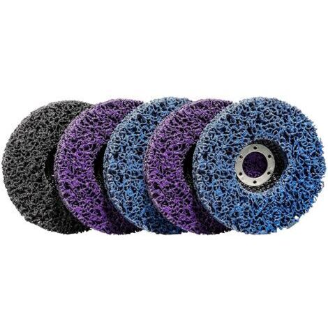5 Disques de Nettoyage CSD 125 mm Pour Meuleuse d'angle En Nylon Pour éliminer la Rouille les Soudures Éliminer la Peinture la Rouille et l'oxydation