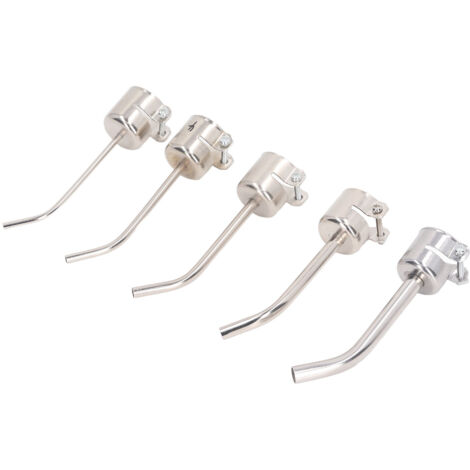5 Embouts en Alliage d'Aluminium pour Pistolet à Air Chaud, Accessoires de Soudure pour Modèle 850