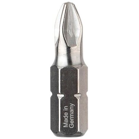 5 embouts INOX Torx T25 x Lt. 25 mm Spécial vis de terrasse - U650T25 - Diager - -