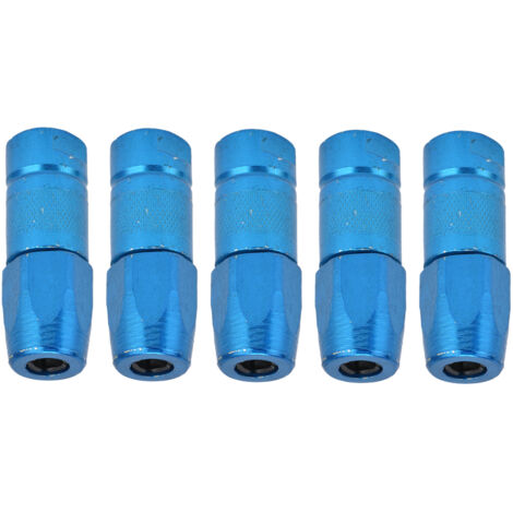 5 Embouts Plats pour Pistolet à Graisse, Buse Durable pour Lubrification et Maintenance Industrielle