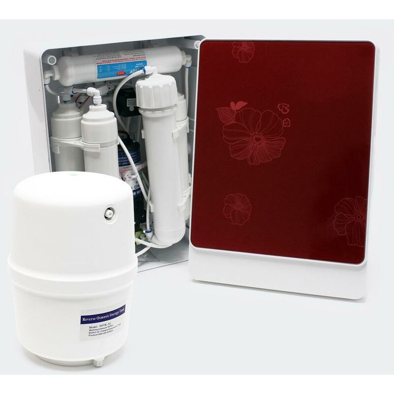 Helloshop26 - 5 étapes osmose inverse ro 180l/jour avec pompe de surpression