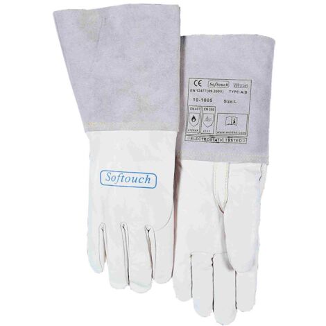 5-Finger-Schweißerhandschuhe WELDAS 10-1005 L