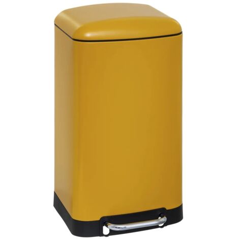 5 five simply smart Metall-pedaleimer 30l ariane gelb