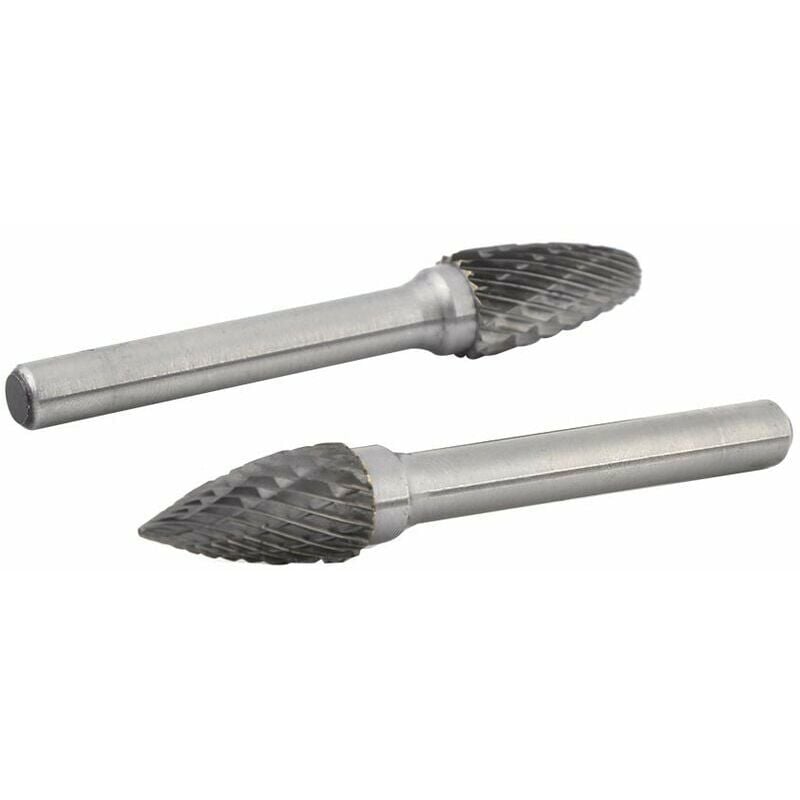 5 frese in acciaio al tungsteno, frese abrasive
