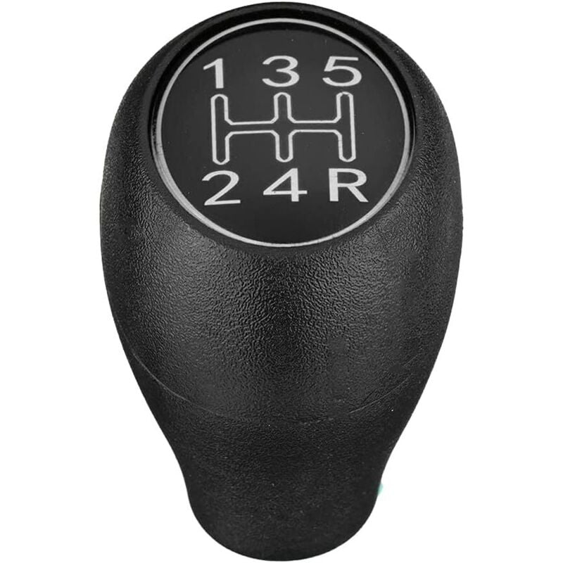 Image of Rapanda - 5-Gang-Schaltgetriebe Auto Schaltknauf Schalthebel Griff für 504 505 309 205 Silber abs
