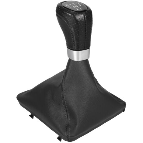 5-Gang-Schaltgetriebe-Schaltknauf aus Leder mit Schutzmanschette für BMW 1er E81 E82 E87 E88 2003-2013