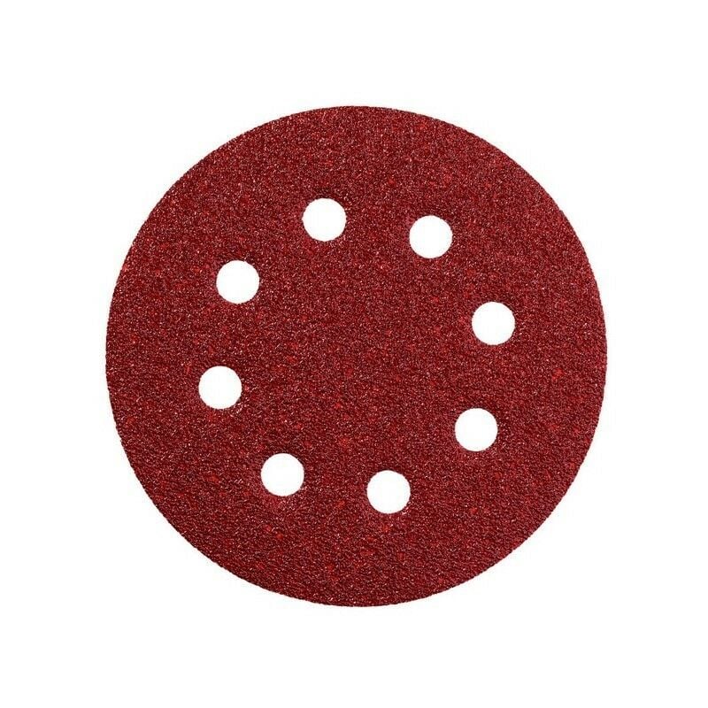 

Metabo - 631230000 Hoja de lijar Professional perforada Madera y metal Enganche velcro D125 mm Grano P180